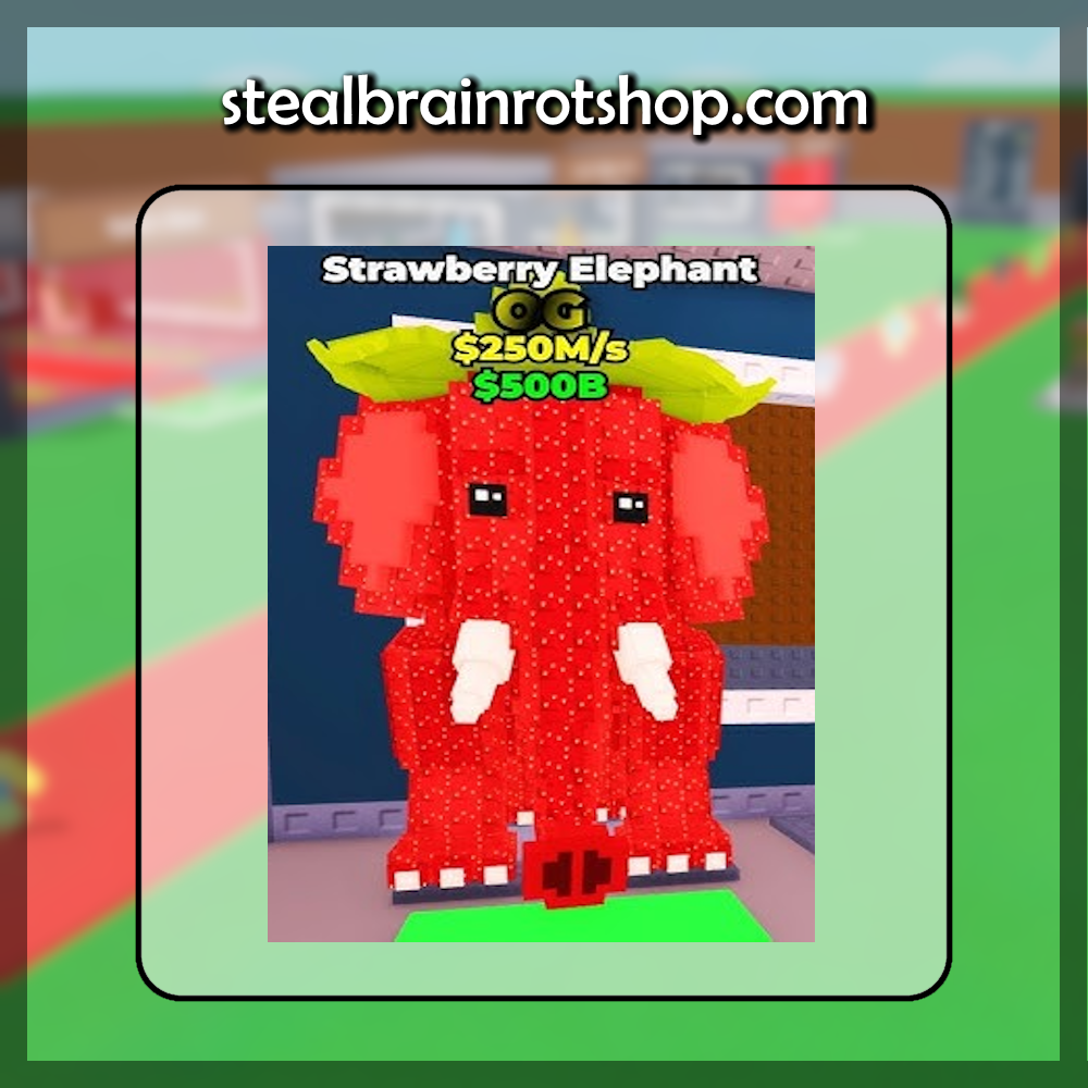 Strawberry Elephant